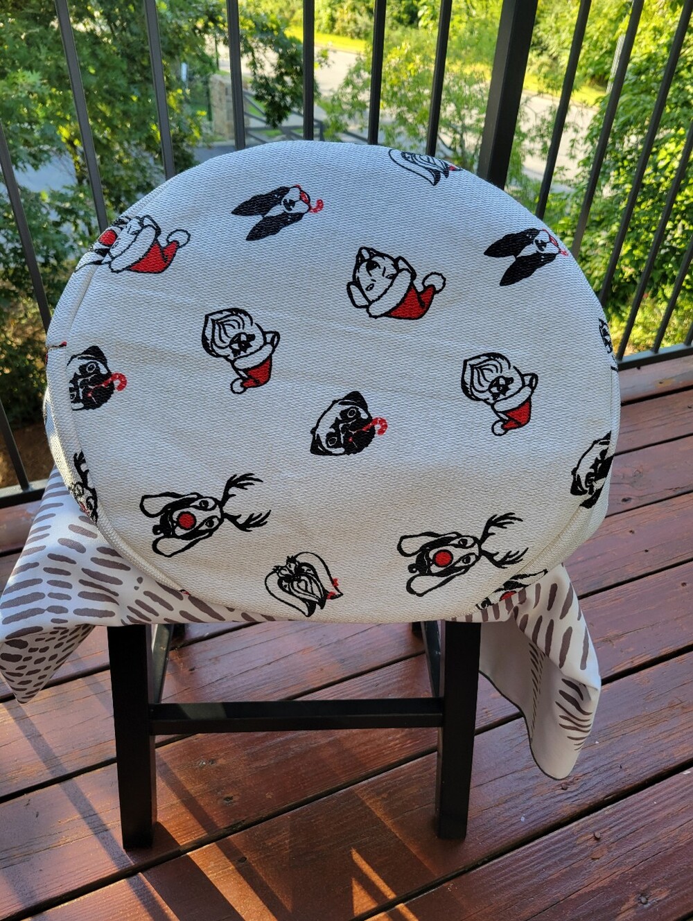 Round Canvas Storage - Picture 6 of 7